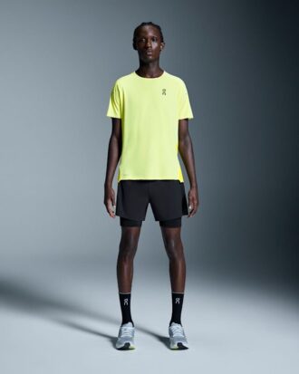 Bărbați 5″ Performance 2/1 Shorts Negru Bărbați 5″ Performance 2/1 Shorts Negru