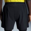 Bărbați 5″ Performance 2/1 Shorts Negru Bărbați 5″ Performance 2/1 Shorts Negru