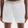 Damă 3″ Performance 2/1 Shorts Alb | Ghețar