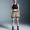 Damă 3″ Performance 2/1 Shorts Cinder | Black