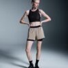 Damă 3″ Performance 2/1 Shorts Cinder | Black
