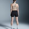 Damă 3″ Performance 2/1 Shorts Negru