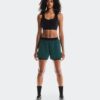 Damă 3″ Performance 2/1 Shorts Spirulina | Negru