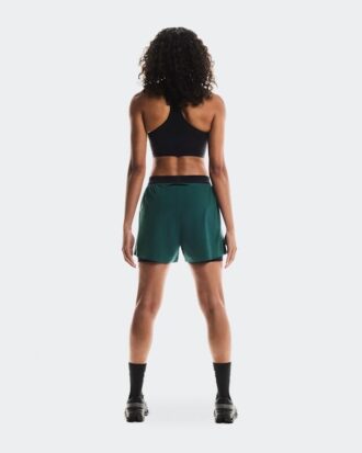 Damă 3″ Performance 2/1 Shorts Spirulina | Negru