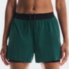 Damă 3″ Performance 2/1 Shorts Spirulina | Negru