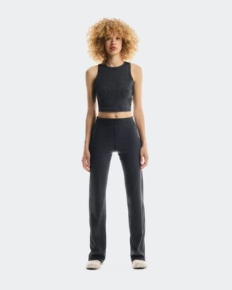 Damă All-Day Ribbed Crop
