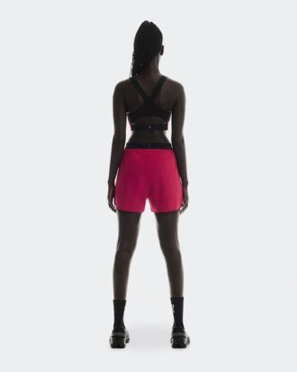 Damă 3″ Performance 2/1 Shorts Grenadine | Negru