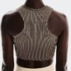 Damă Ribbed Tank Top LOEWE Damă Ribbed Tank Top LOEWE