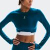 Damă Train Long Sleeve Crop Damă Train Long Sleeve Crop