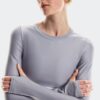 Damă Train Long Sleeve Crop Damă Train Long Sleeve Crop