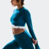 Damă Train Long Sleeve Crop Damă Train Long Sleeve Crop