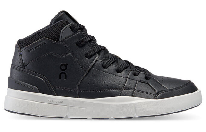 On Running x Federer The Roger Clubhouse Mid „Negru Alb”