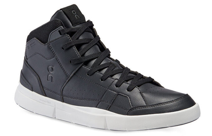 On Running x Federer The Roger Clubhouse Mid „Negru Alb”