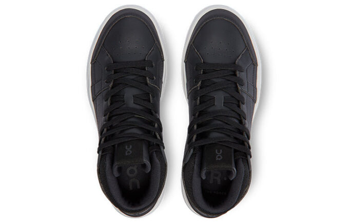 On Running x Federer The Roger Clubhouse Mid „Negru Alb”