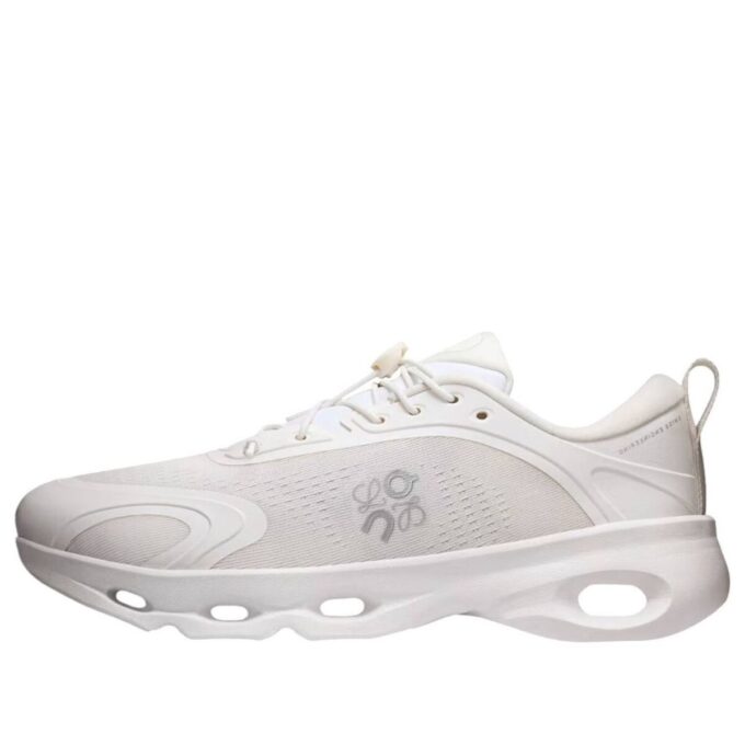 On Running x LOEWE Cloudsolo „Alb Gri Deschis”