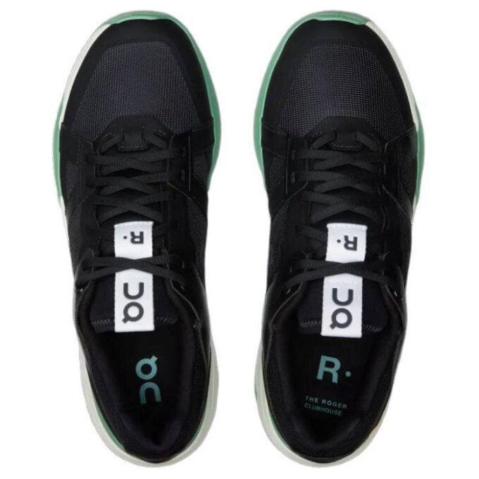 On Running x The Roger Clubhouse Pro „Negru Verde”