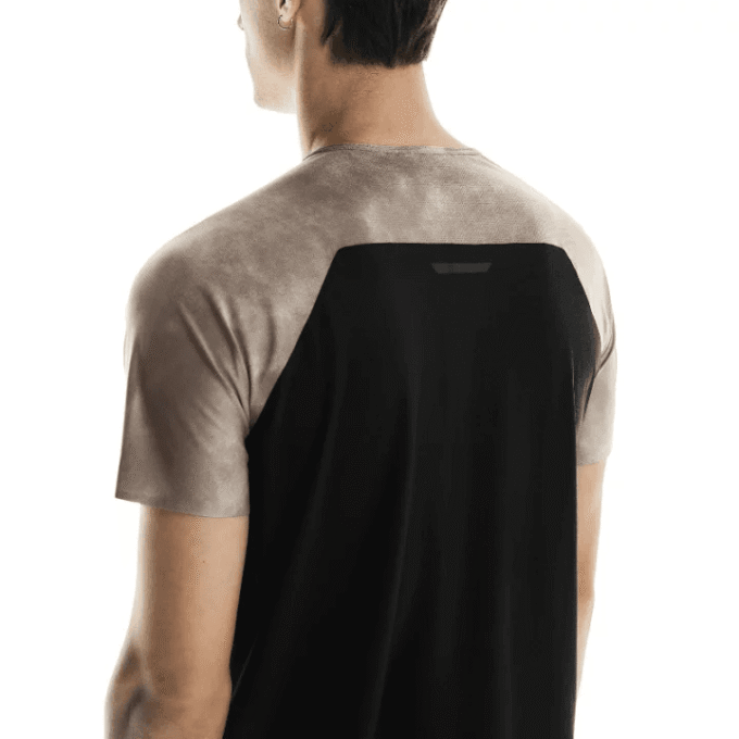 Tricou de Performanță AOP „Cenușiu Negru”